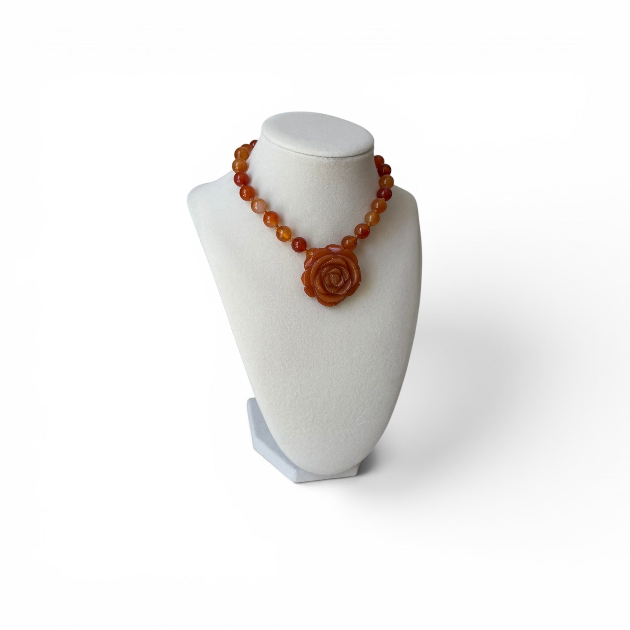 APEROL ROSE NECKLACE