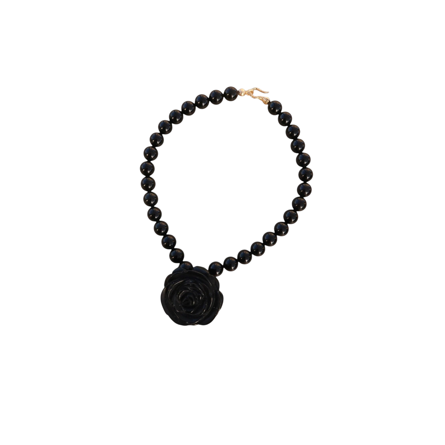MIDNIGHT ROSE NECKLACE