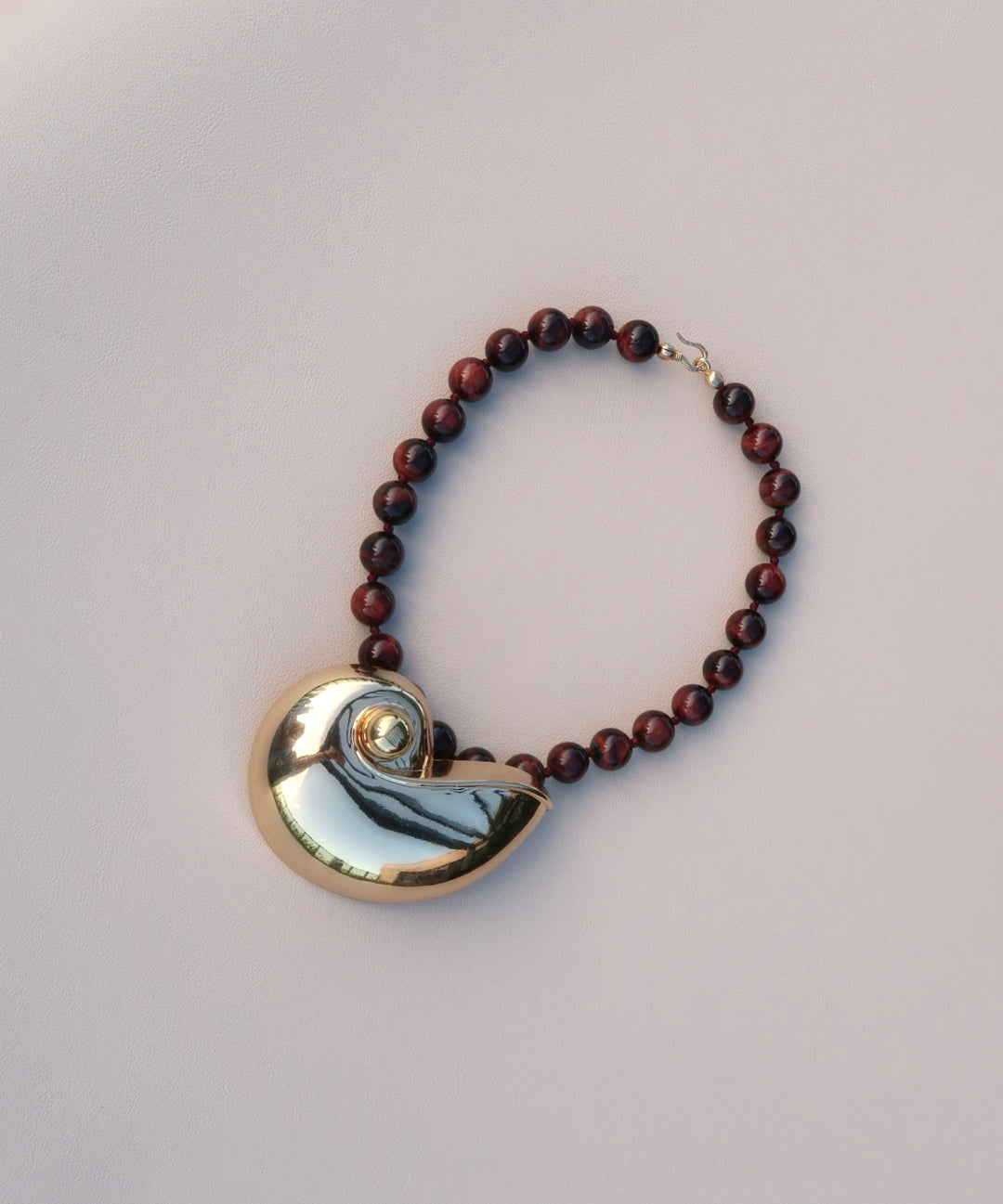 COVE NECKLACE || RED TIGER EYE