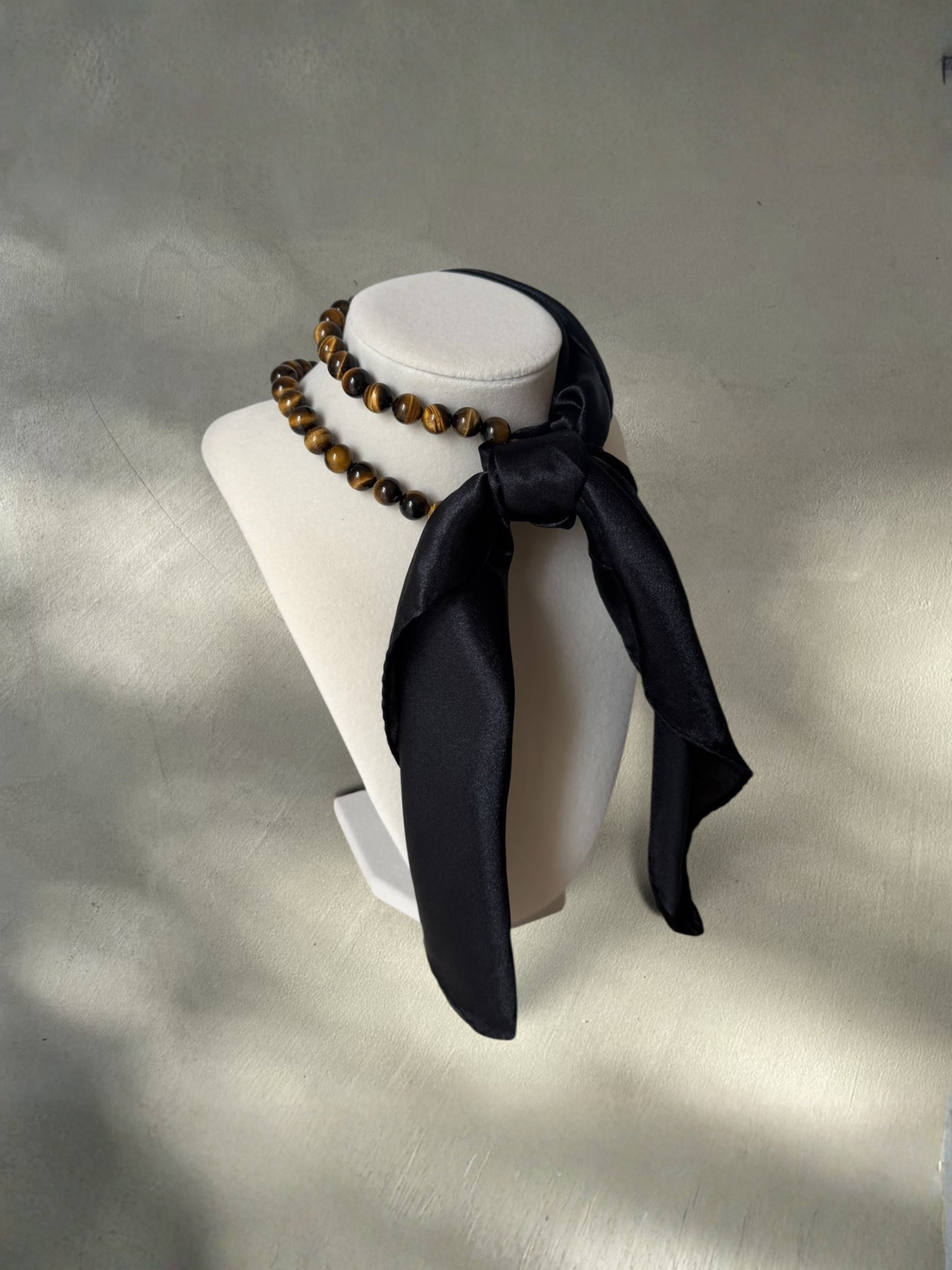 TIGER SCARF NECKLACE