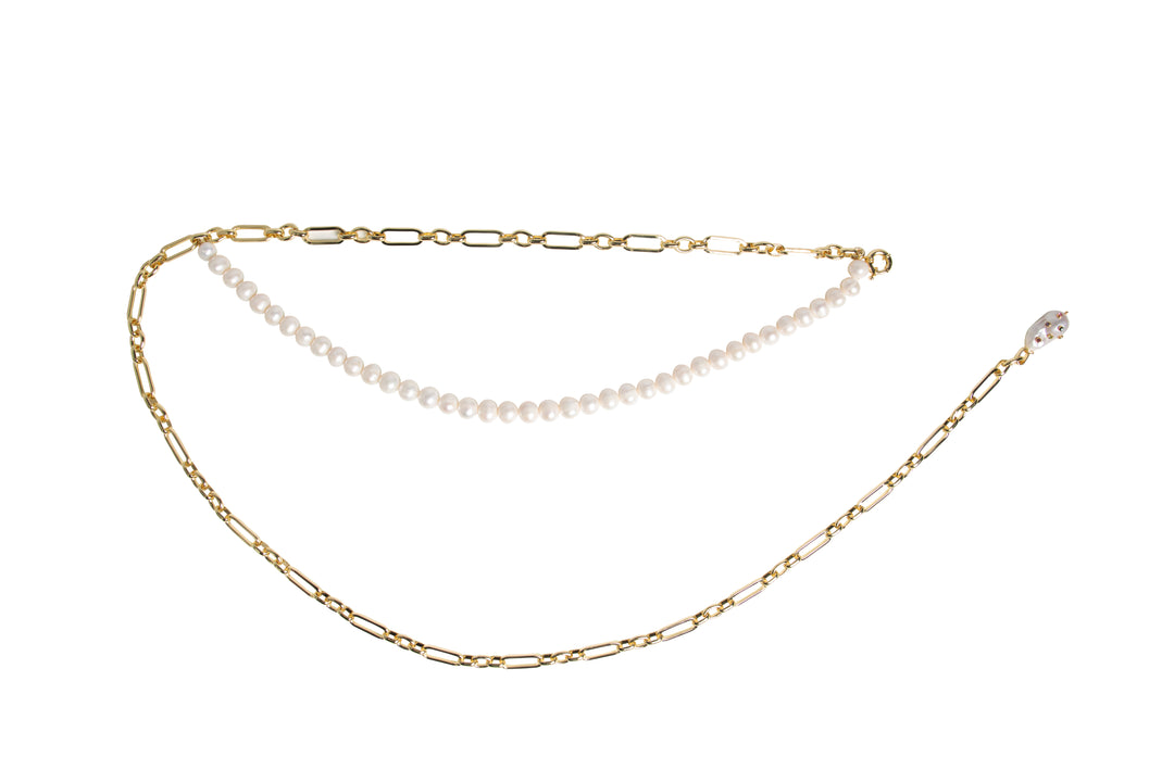 PEARL JEWELRY BELT