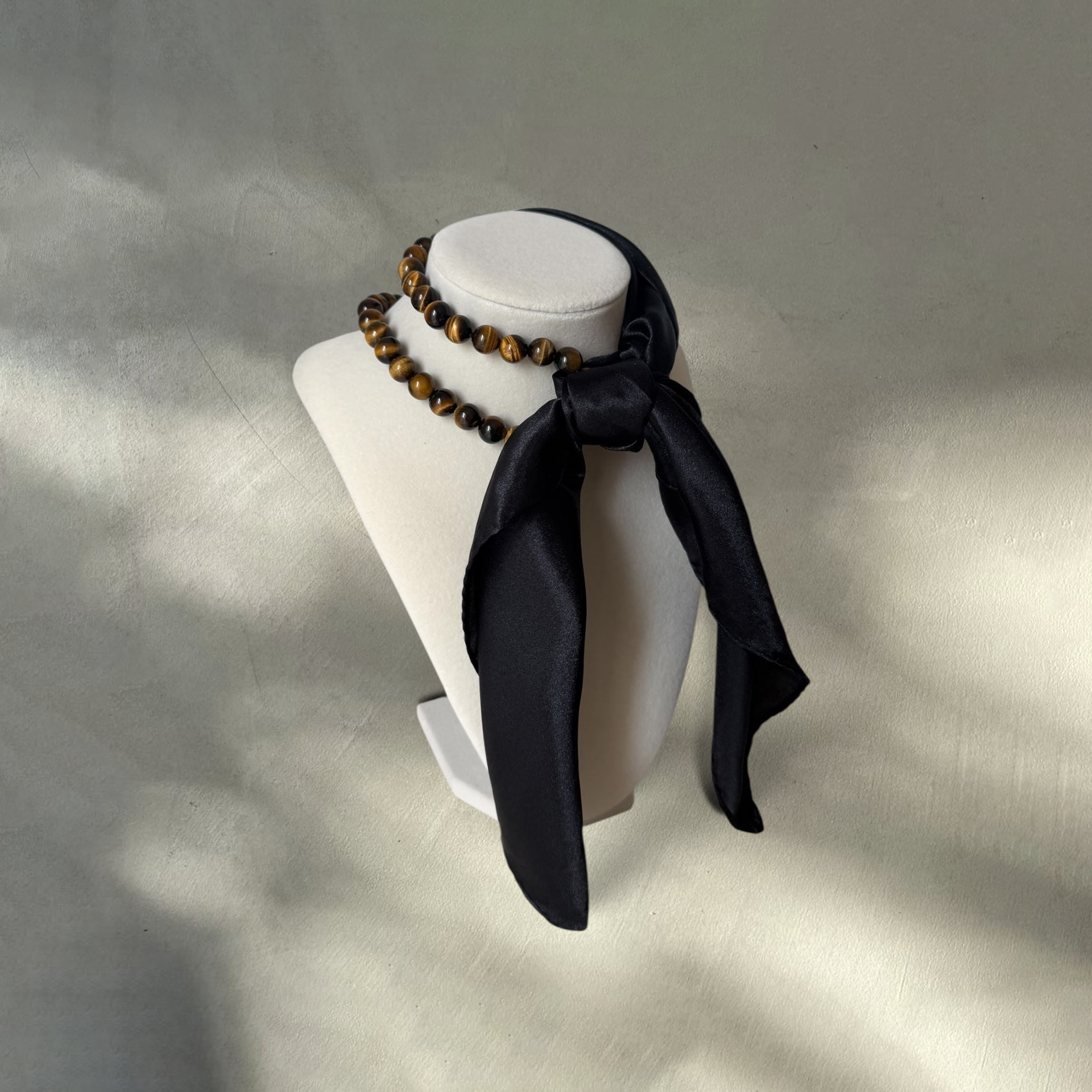 TIGER SCARF NECKLACE