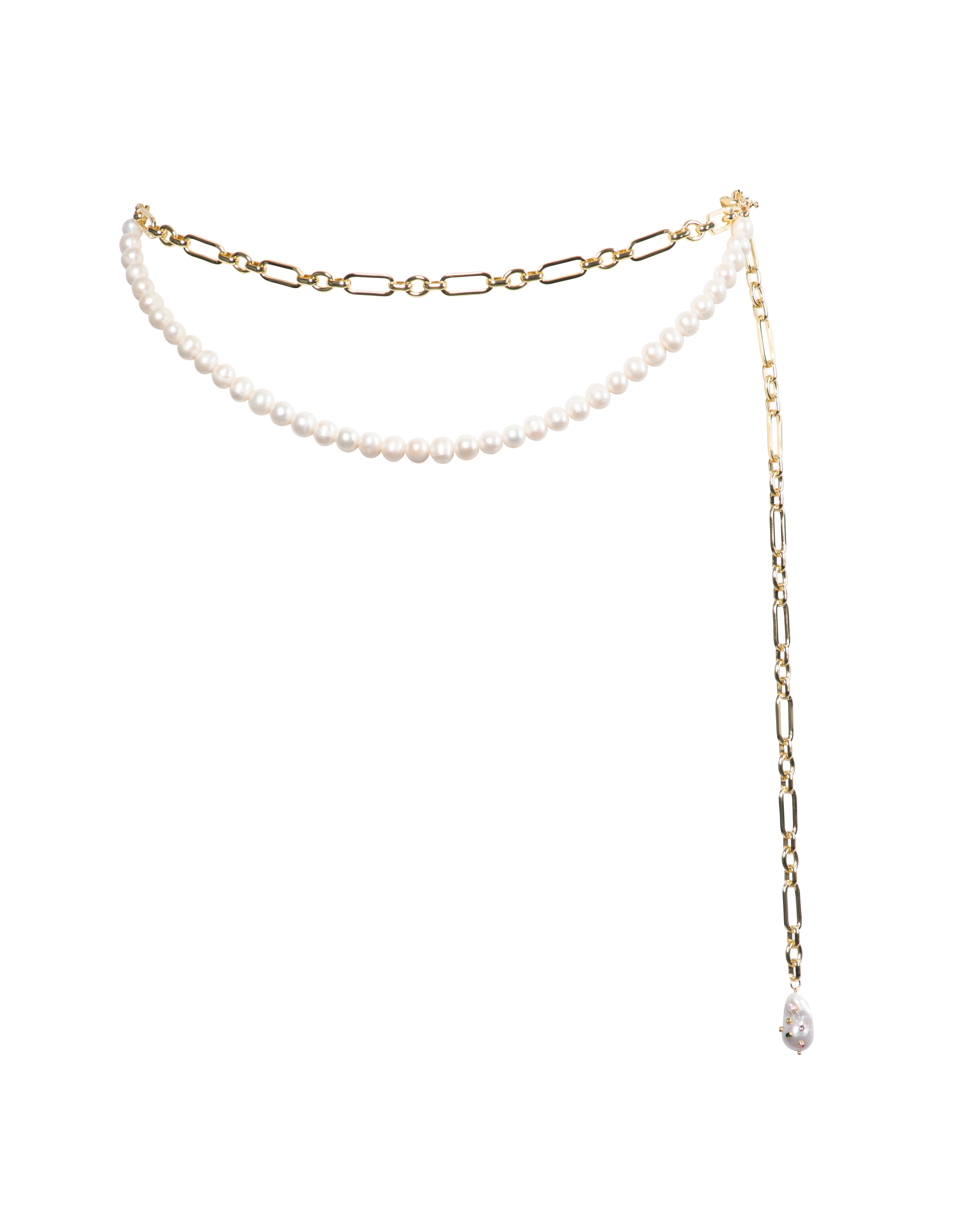 PEARL JEWELRY BELT