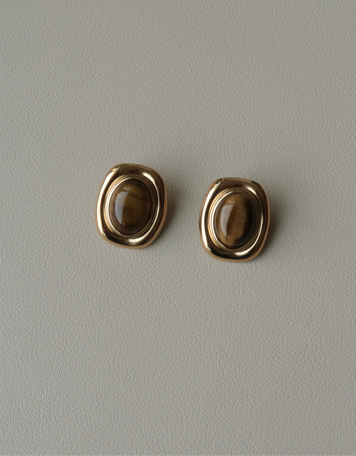 TIGER LILY EARRINGS || GOLD
