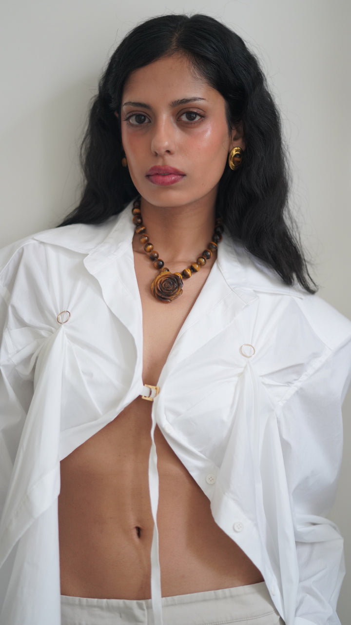 AMBER ROSE NECKLACE