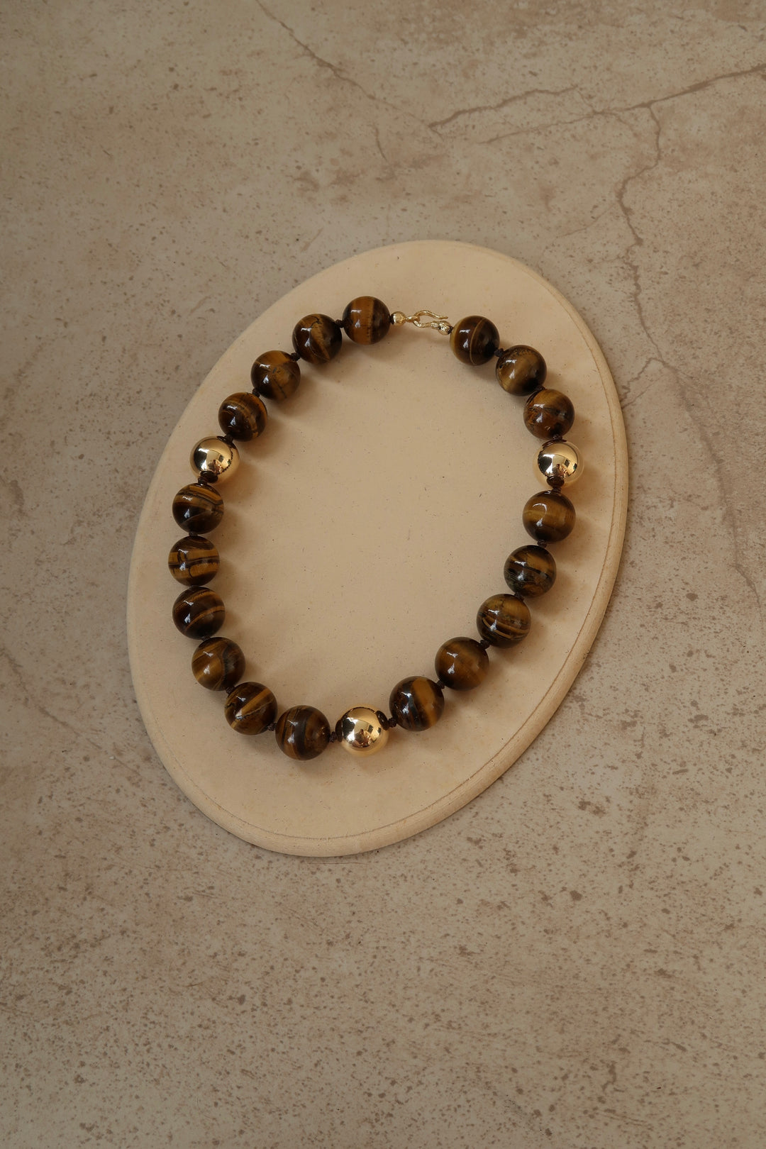 TIGER’S EYE NECKLACE