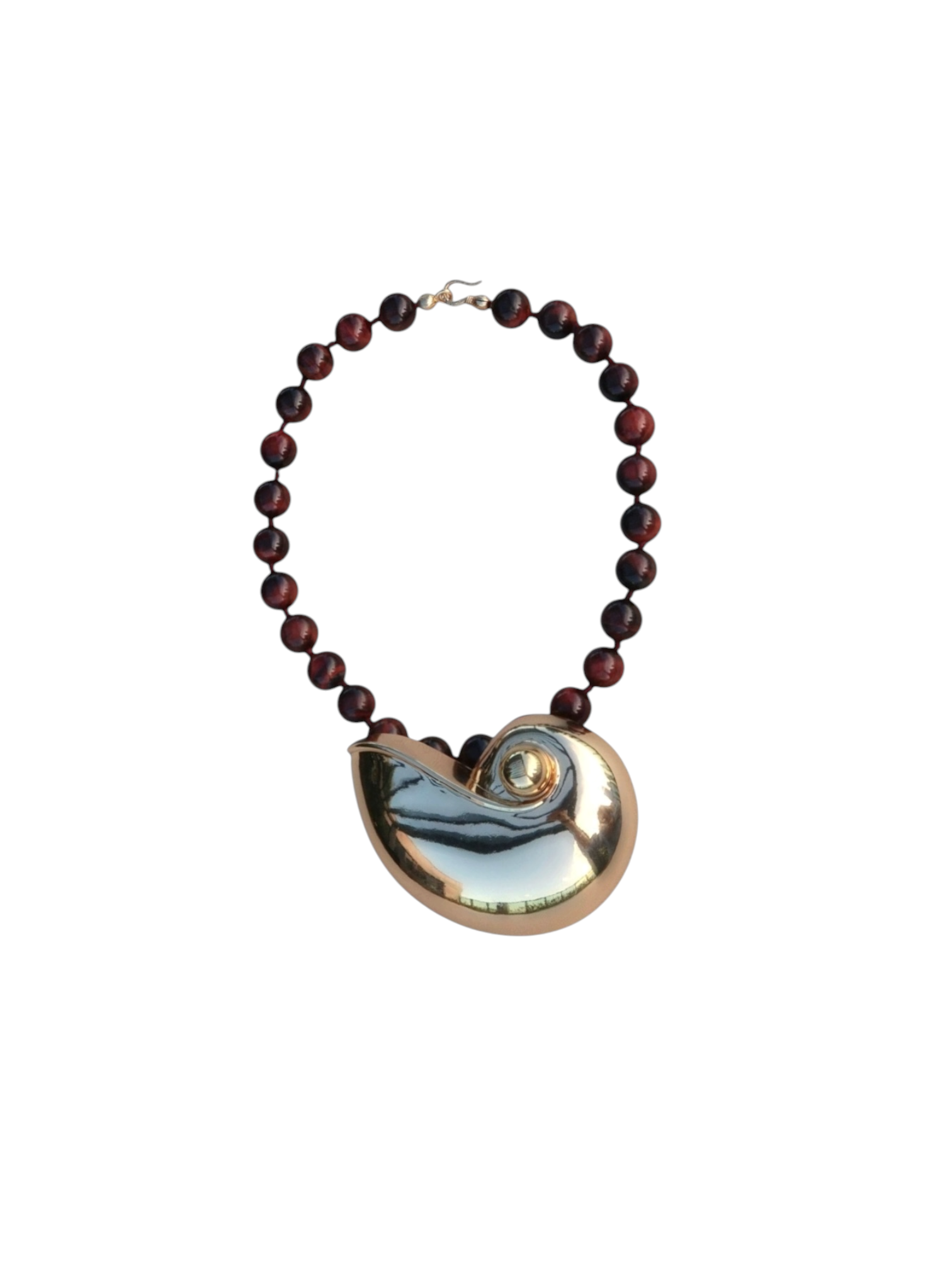COVE NECKLACE || RED TIGER EYE
