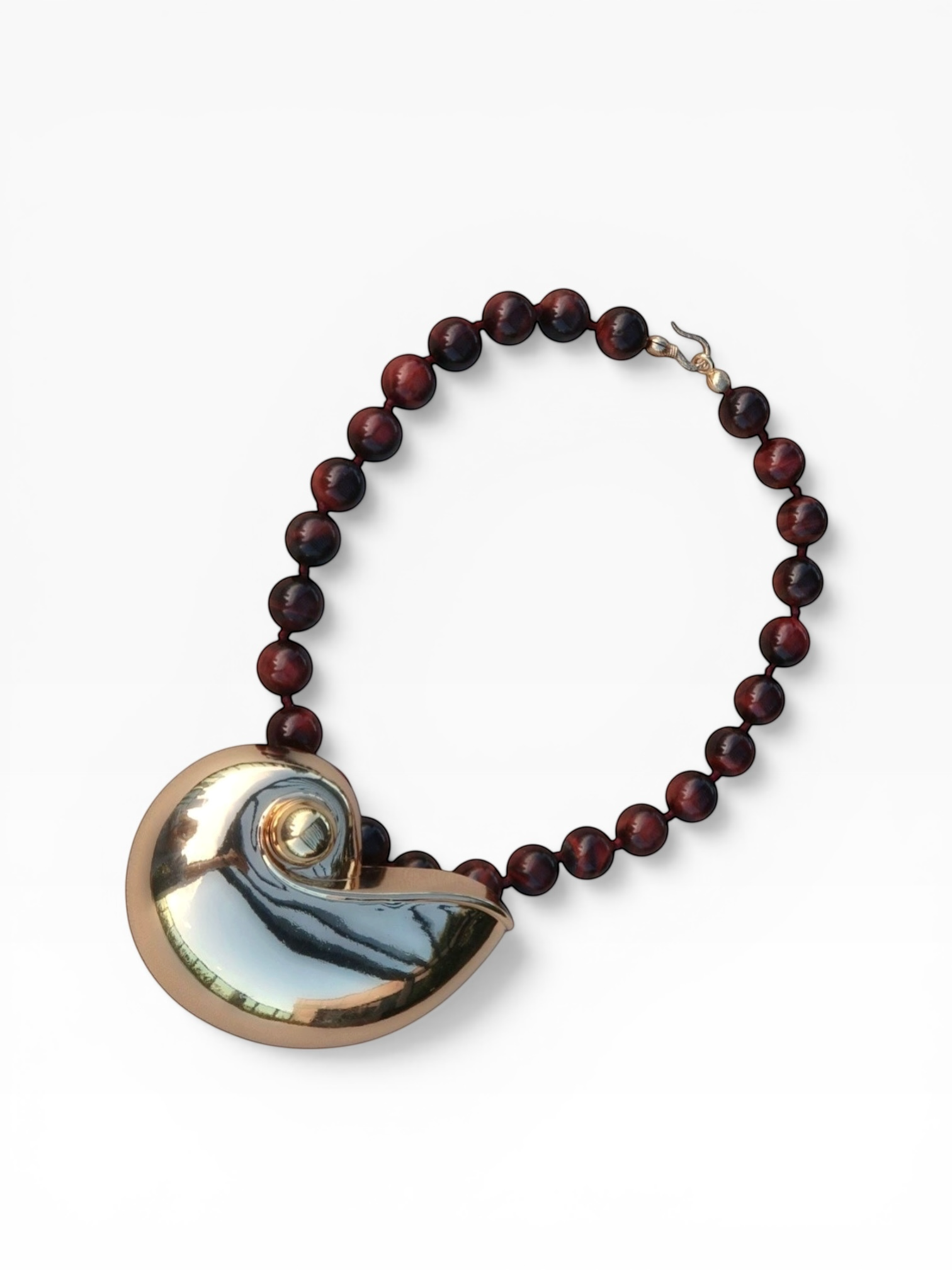 COVE NECKLACE || RED TIGER EYE