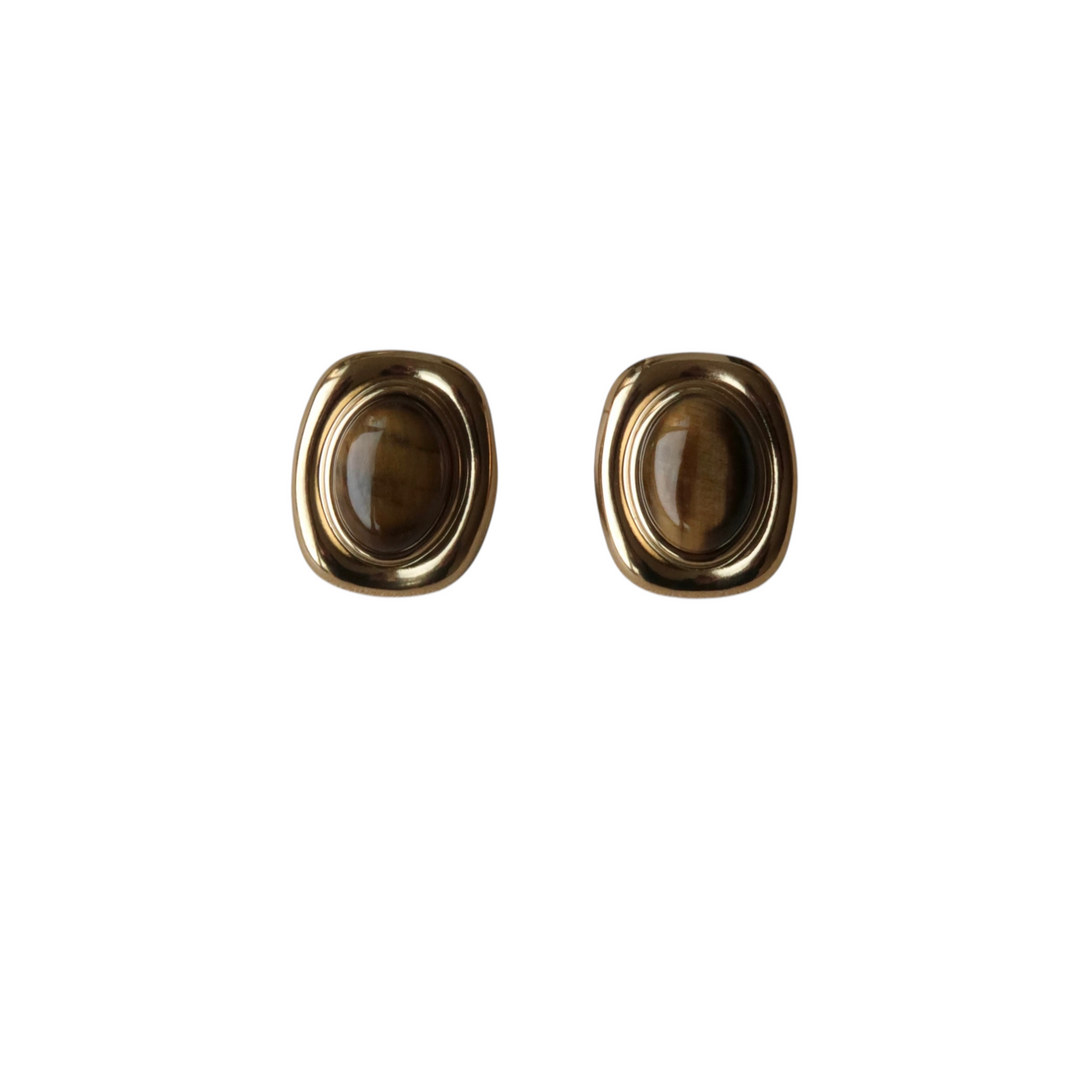 TIGER LILY EARRINGS || GOLD
