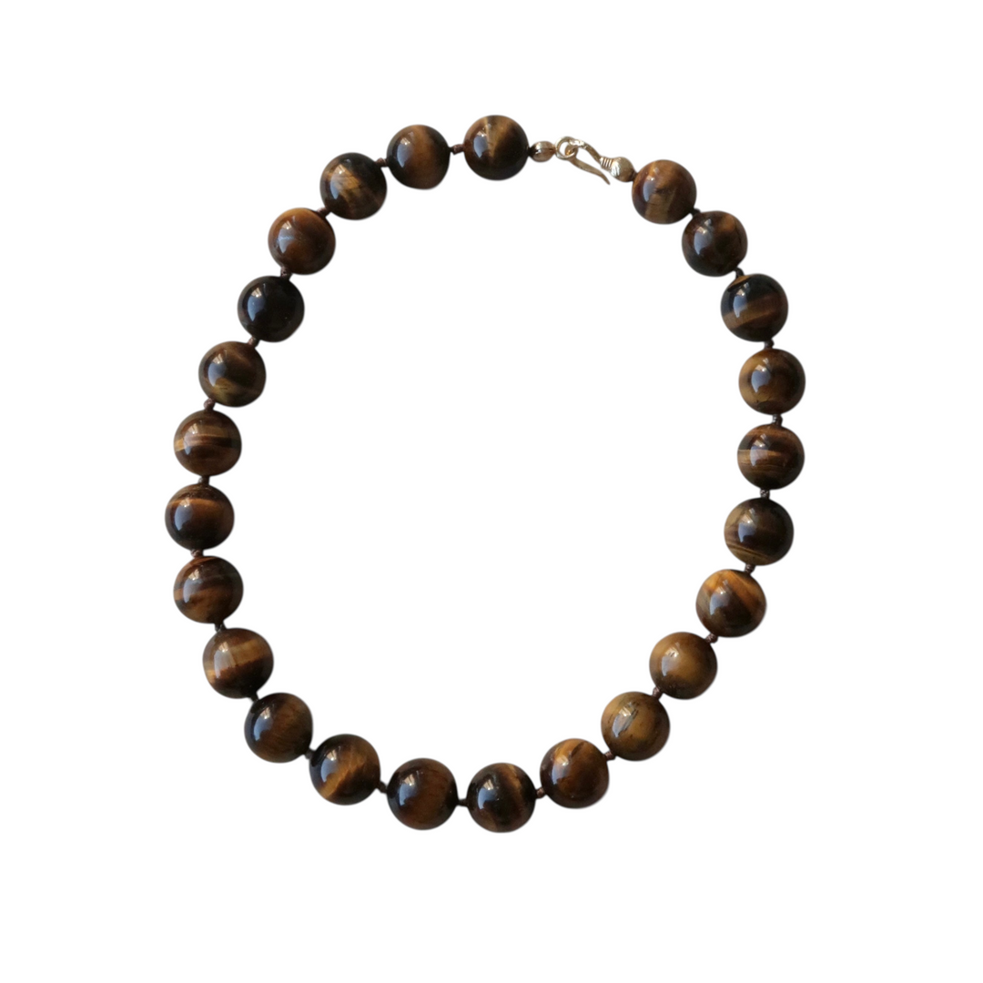TIGER’S EYE NECKLACE